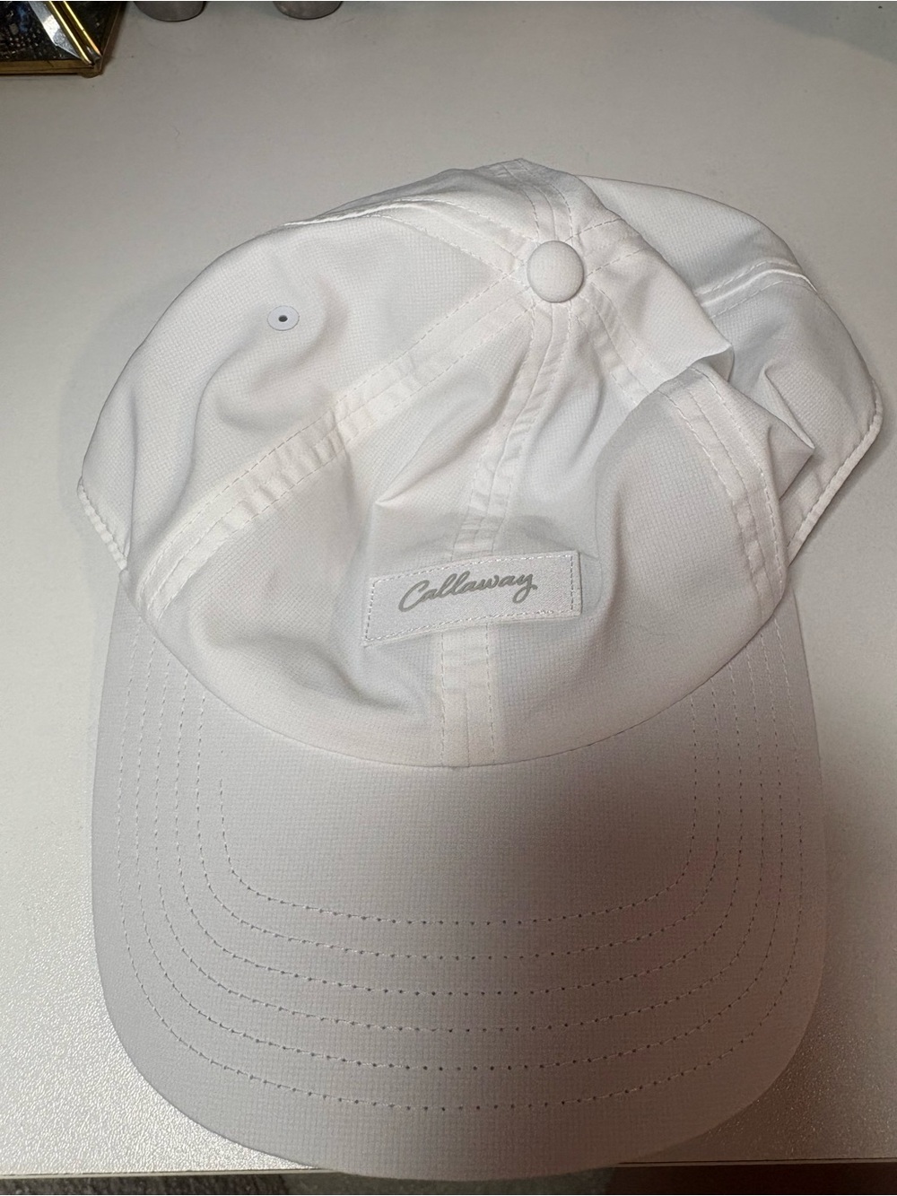 Callaway Kids White Adjustable Sport Cap